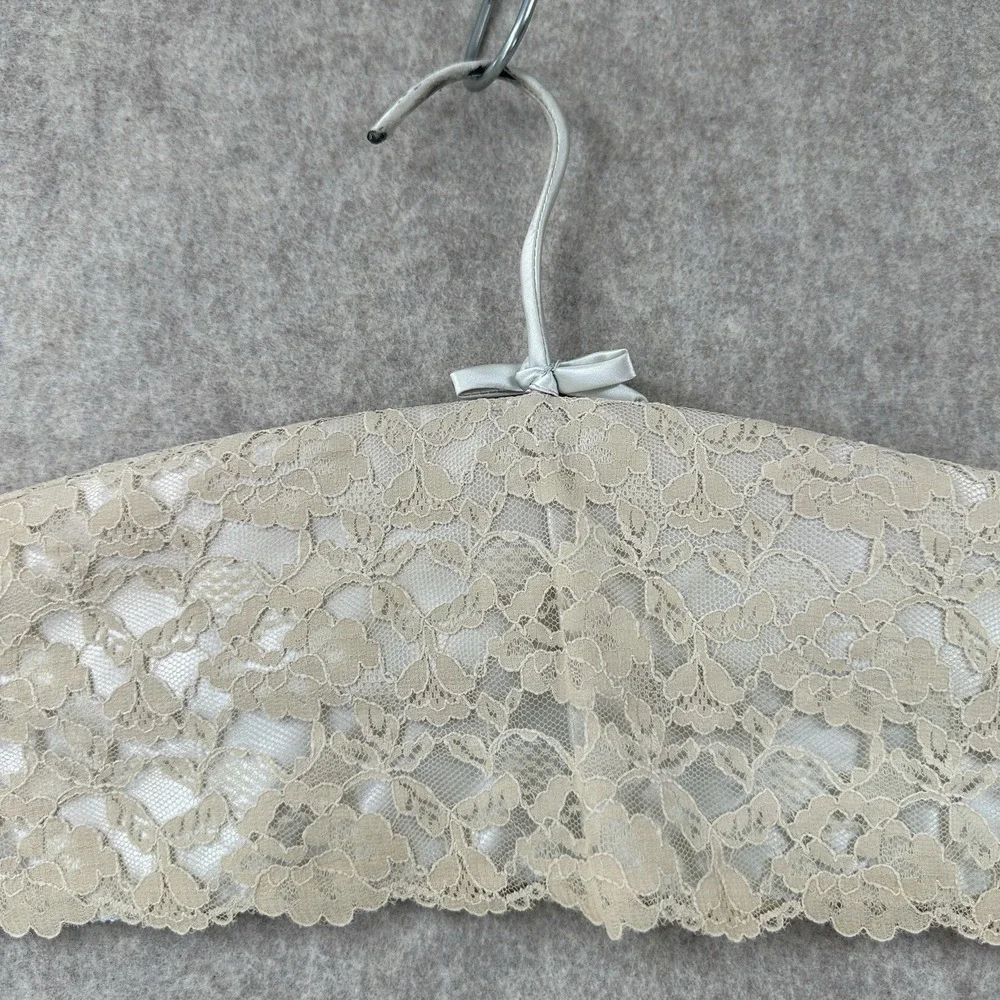 1930s-40s LACE COVERED Boudoir Vanity Lingerie Wedding Dress DISPLAY HANGER‎
